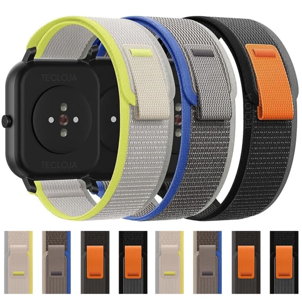 Pulseira Para Amazfit GTS, Amazfit GTS 2, GTS 2e, Pulseira Nylon Para Amazfit GTS 3 e GTS 4
