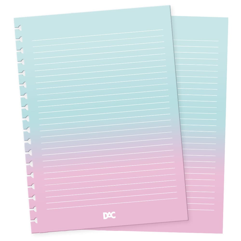 REFIL CADERNO SMART UNIVERSITÁRIO DEGRADÊ - DAC