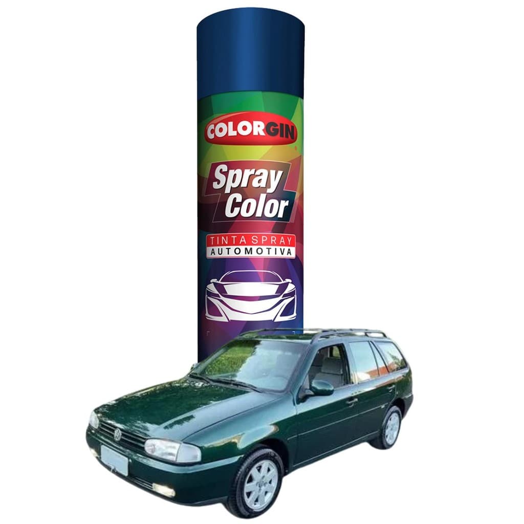 Tinta Spray Automotivo Verde Borneo Volkswagen L13P 300ml