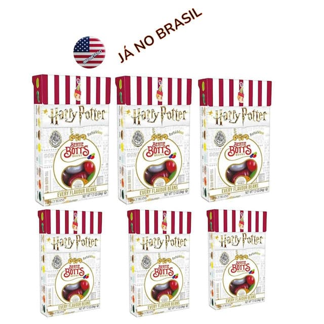 Kit 6 Unids Harry Potter Beans Feijões Sabores