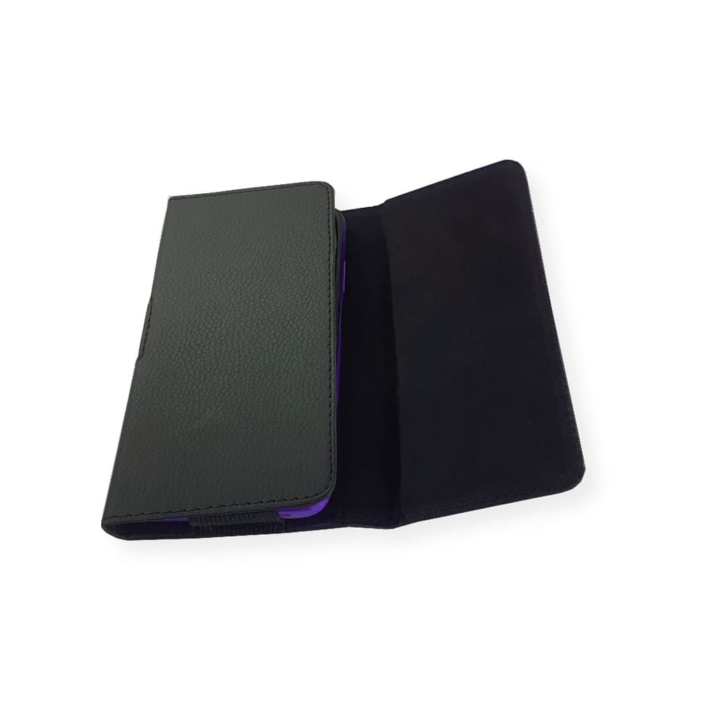 Capa Case Porta Celular De Uso Na Cintura deitada C/ Clip 17cm X 7,5 cm X 2 cmTela 6.8