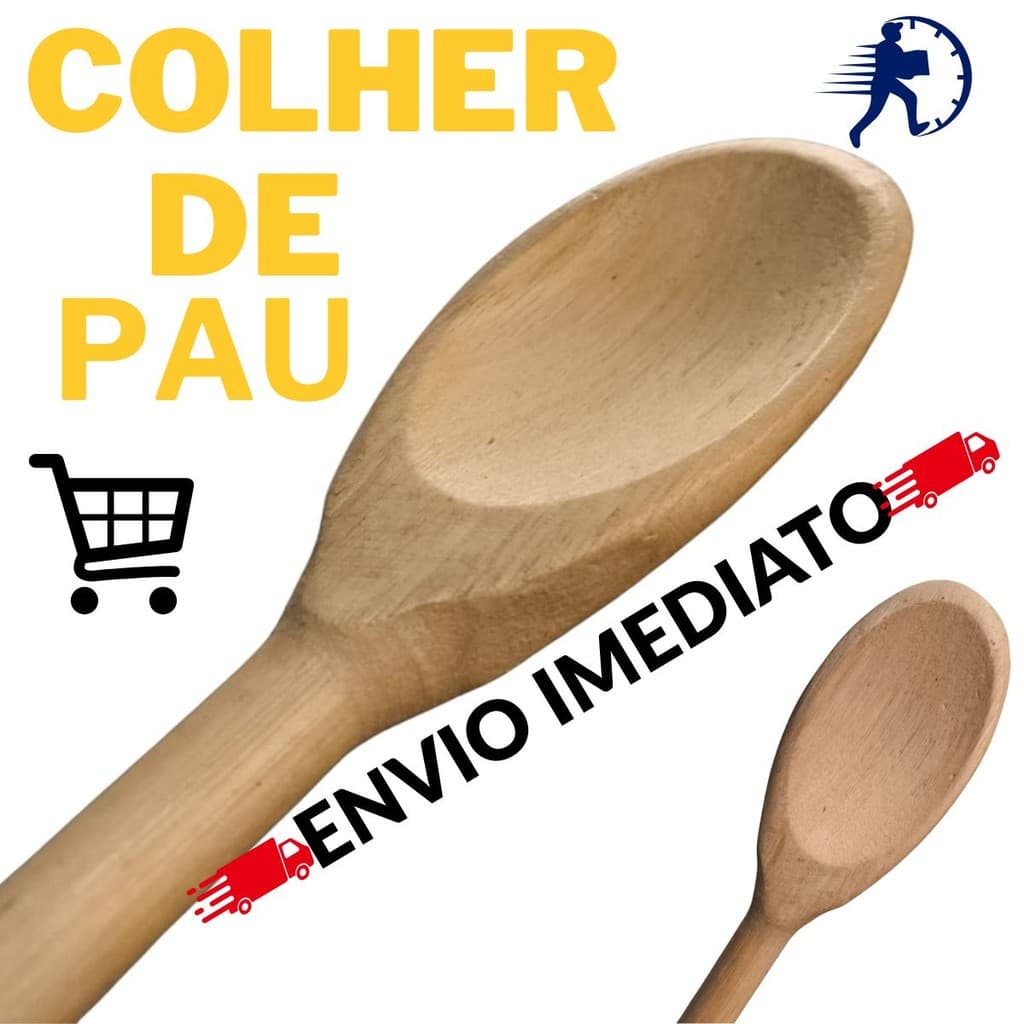 COLHER DE PAU CB. LISO 39CM 507/007 STOLF