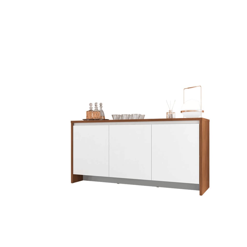 Buffet Madrid Design Moderno com Soft-Close e Gaveta Interna - 4 Cores