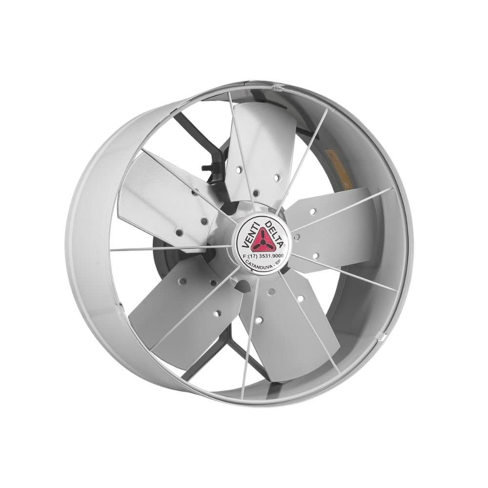 Exaustor Comercial Industrial Venti-Delta 30cm Cinza 110v ou 220v - Com Reversão De Parede