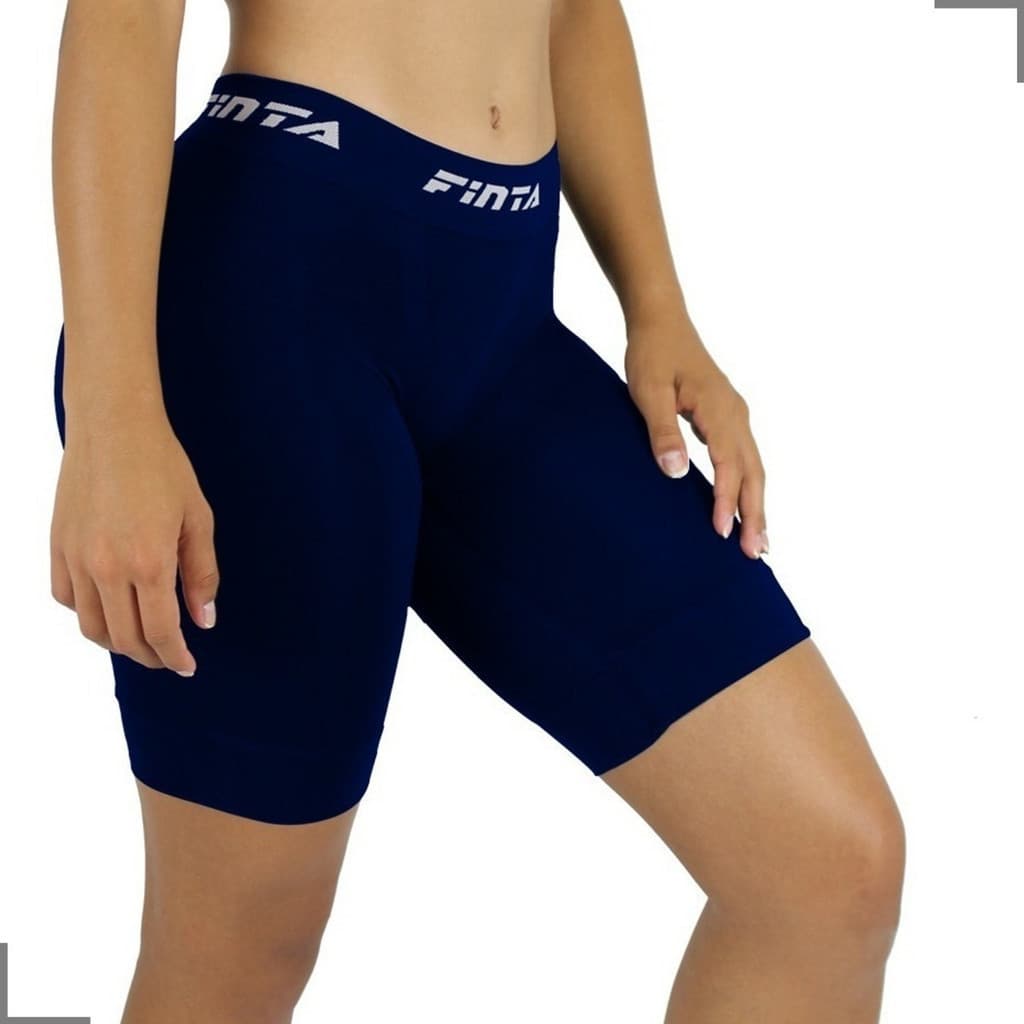 Kit 2 Bermudas Térmica Compressão Finta Feminina S/ Costura