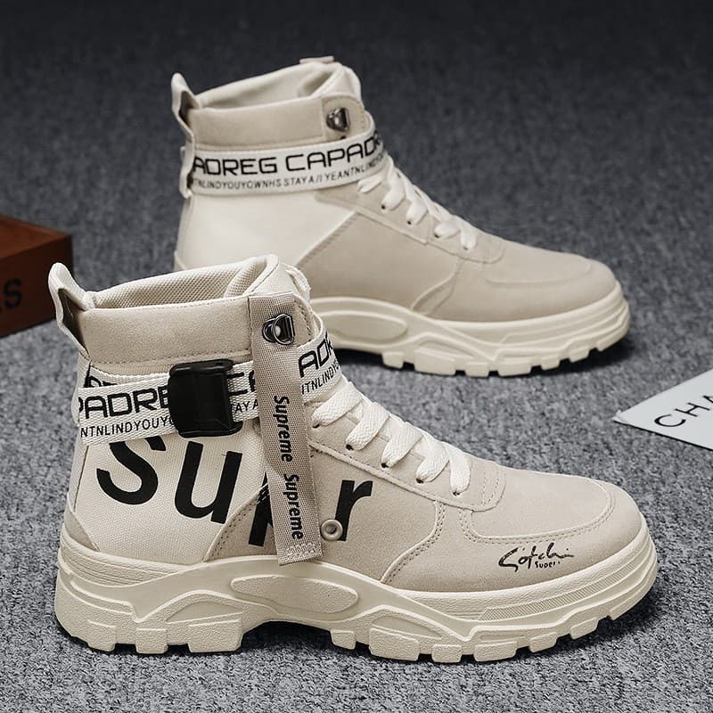 2024 Novo Retro Martin Botas Para Moda Masculina (Shop) XXR1