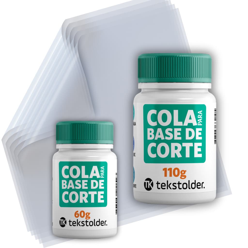 Combo 2 Cola Reposicionável TK Para Esteira + 5 Filme Protetor