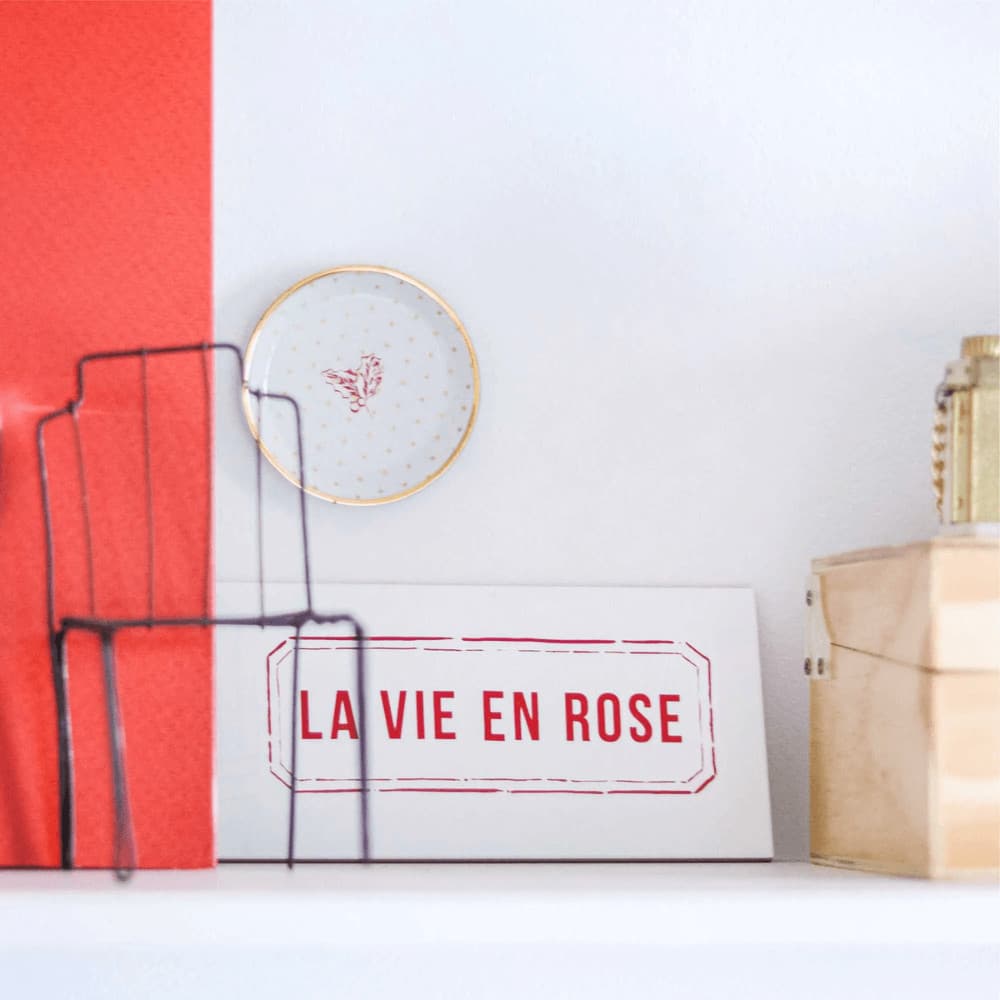 Azulejo Decorativo - La Vie en Rose - Casa Toco