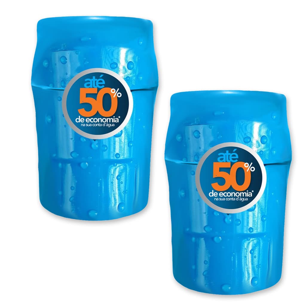 Kit 2 Bloqueador de ar 3/4 Premium Hidro Redutor Conta água
