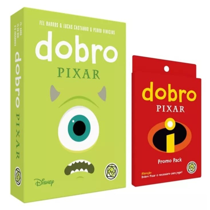 Kit  Dobro Pixar + Promo Pack: Os Incríveis (Grok Games)
