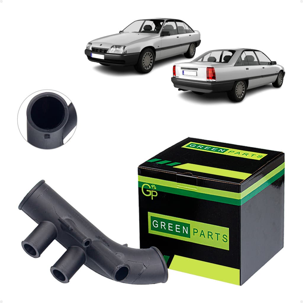 Tubo Cano D'água Chevrolet Ômega 2.0 2.2 8V 1993 A 1998 C/ Saida Ar Quente