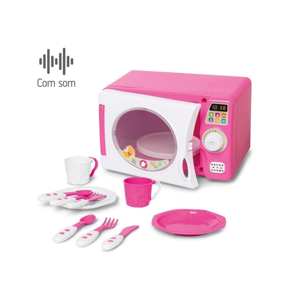 MICROONDAS COMPLETO COM SOM E ACESSÓRIOS - TATETI 0346