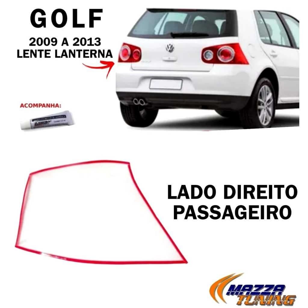 Lente Lanterna Golf 2009 A 2013 Direita Passageiro