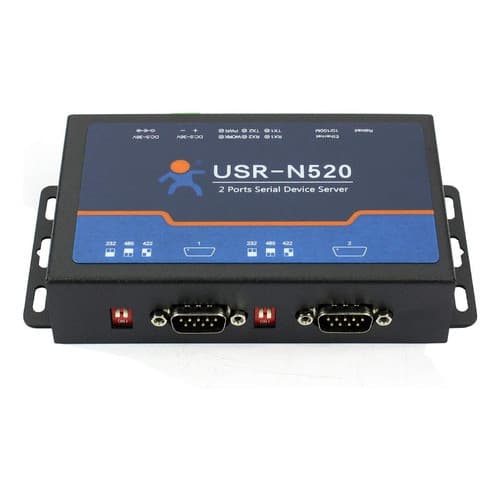 Conversor De Servidor Rs232/485 To Ethernet Gateway Usr-n520