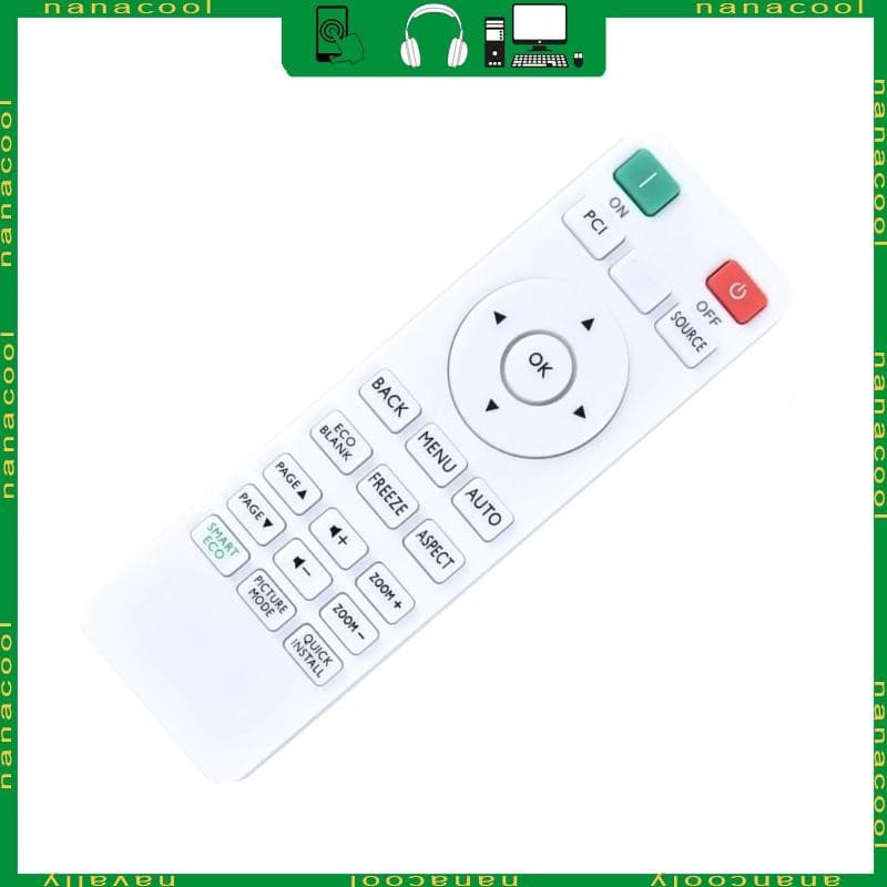 nana Controle Remoto Para RCX014 MS550 MX550 MW550 MS560 MX560 Substituição Projetores Acessório Fácil Operaçã