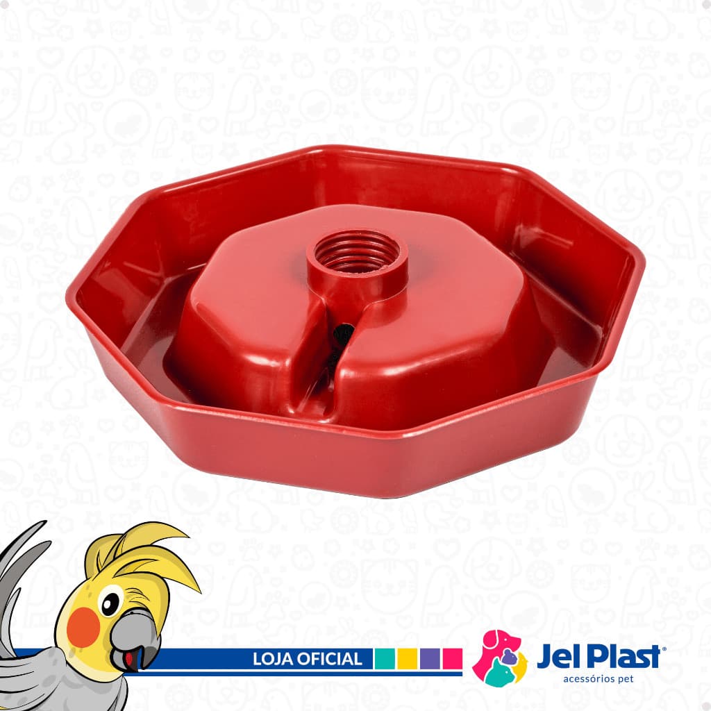 Bebedouro Automático para Pássaros Aves em Garrafa Pet