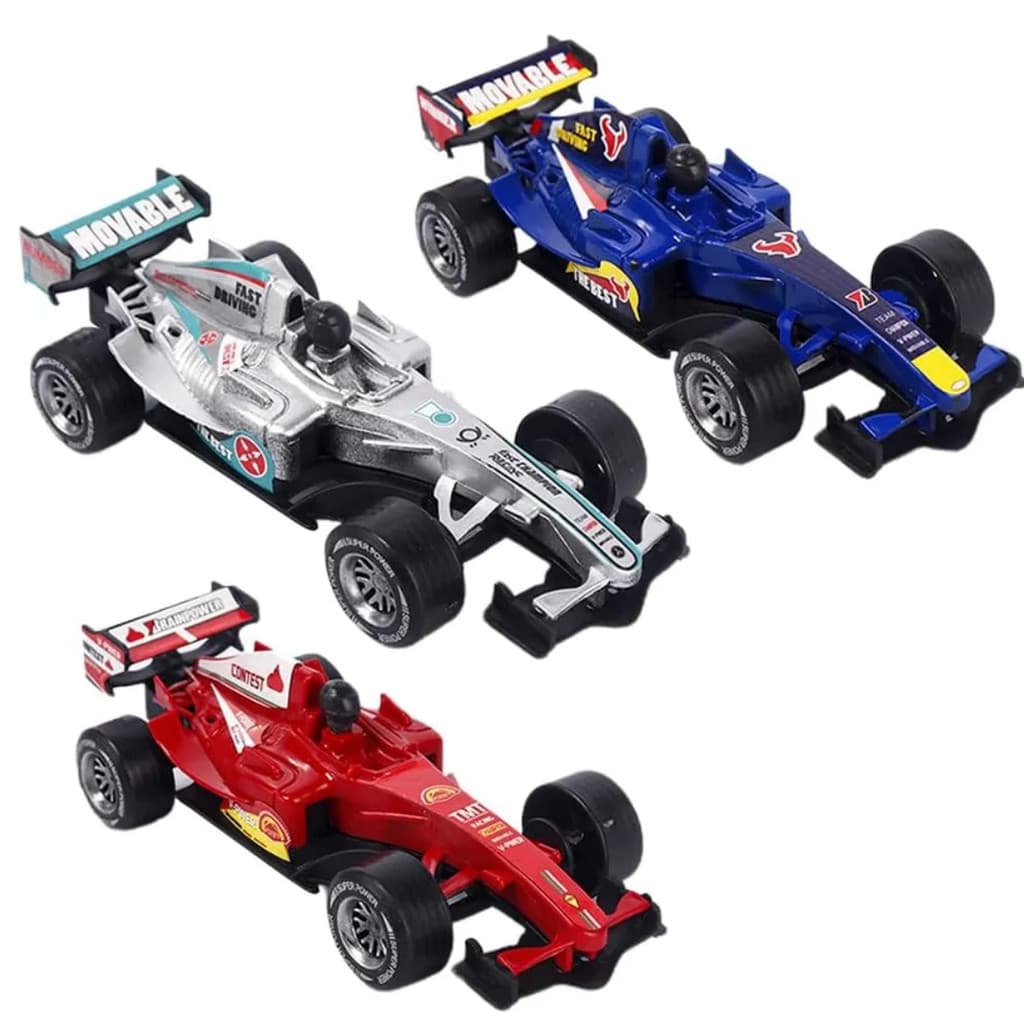 Carrinho de fórmula 1 Corrida Carro Fricção Ferrari Brinquedo Infantil Criança