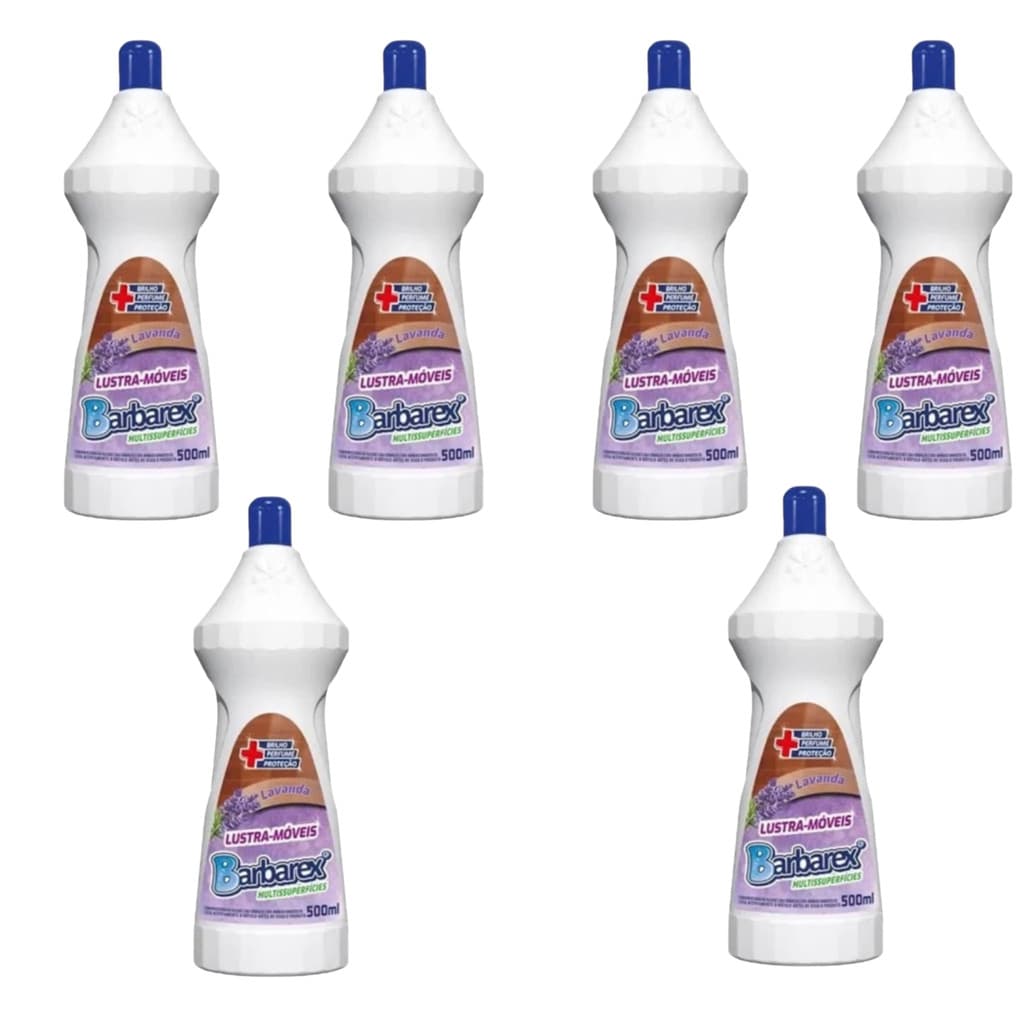 Lustra Moveis 500 ML Barbarex 6 UN
