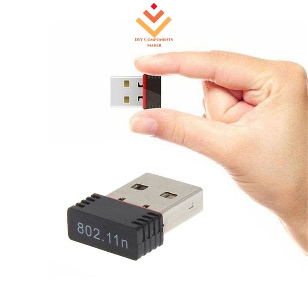 Mini Adaptador Wi-Fi USB 150Mbps 802.11n USB2.0 Placa De Rede Sem Fio Receptor Dongle Para Desktop Laptop PC