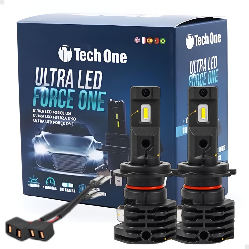 Ultra Led 8200 Lúmens H1 H3 H4 H7 H8 H9 H11 6k Tipo Original