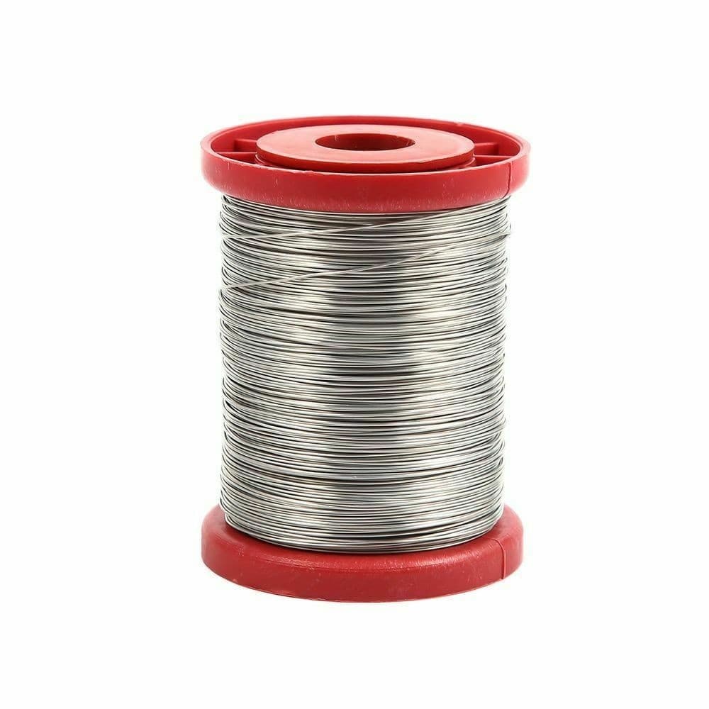 Arame 0.40 mm C/ 483 m Inox p/ Quadros  Colmeias Apicultura