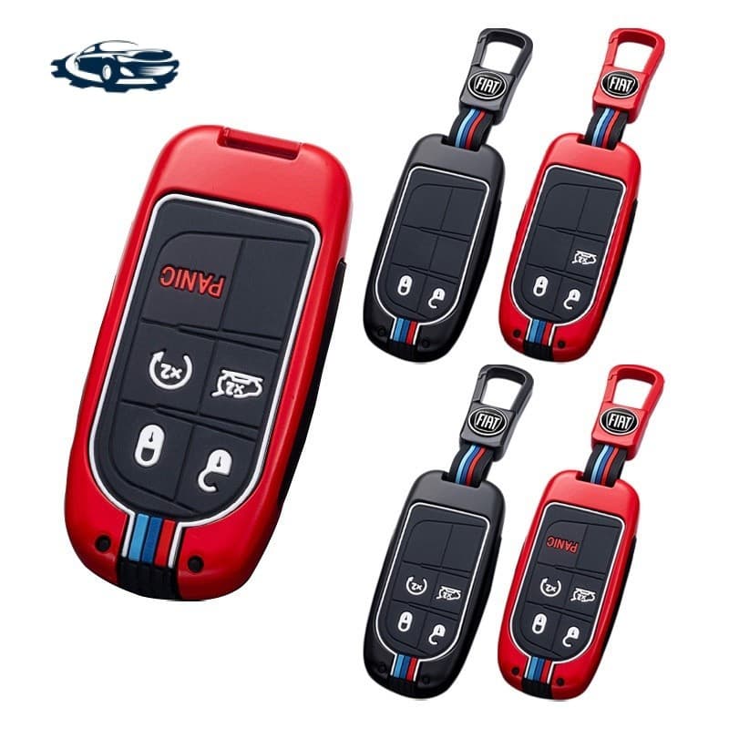Liga de zinco Tampa Da Caixa Chave Do Carro Para FIAT FREEMONT TORRO AGRO TORUS PULSE 2/3/4/5 Bot玫es Inteligentes Remoto 2024