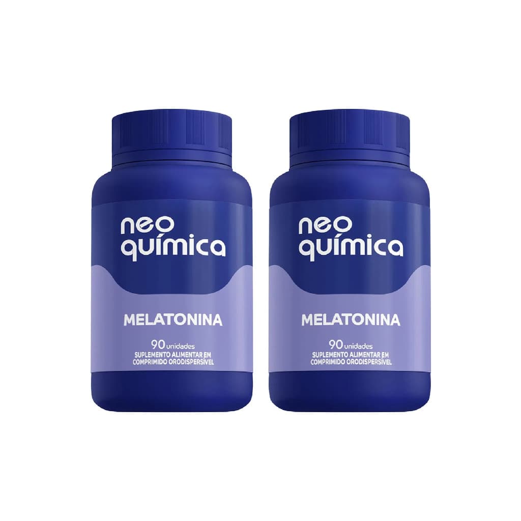 Neo Química Melatonina 90 Comprimidos Kit com 2 Unidades