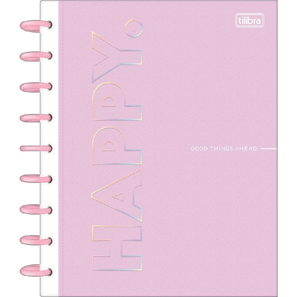 Caderno Tilidisco Happy 10 Matérias 160 Folhas Tilibra