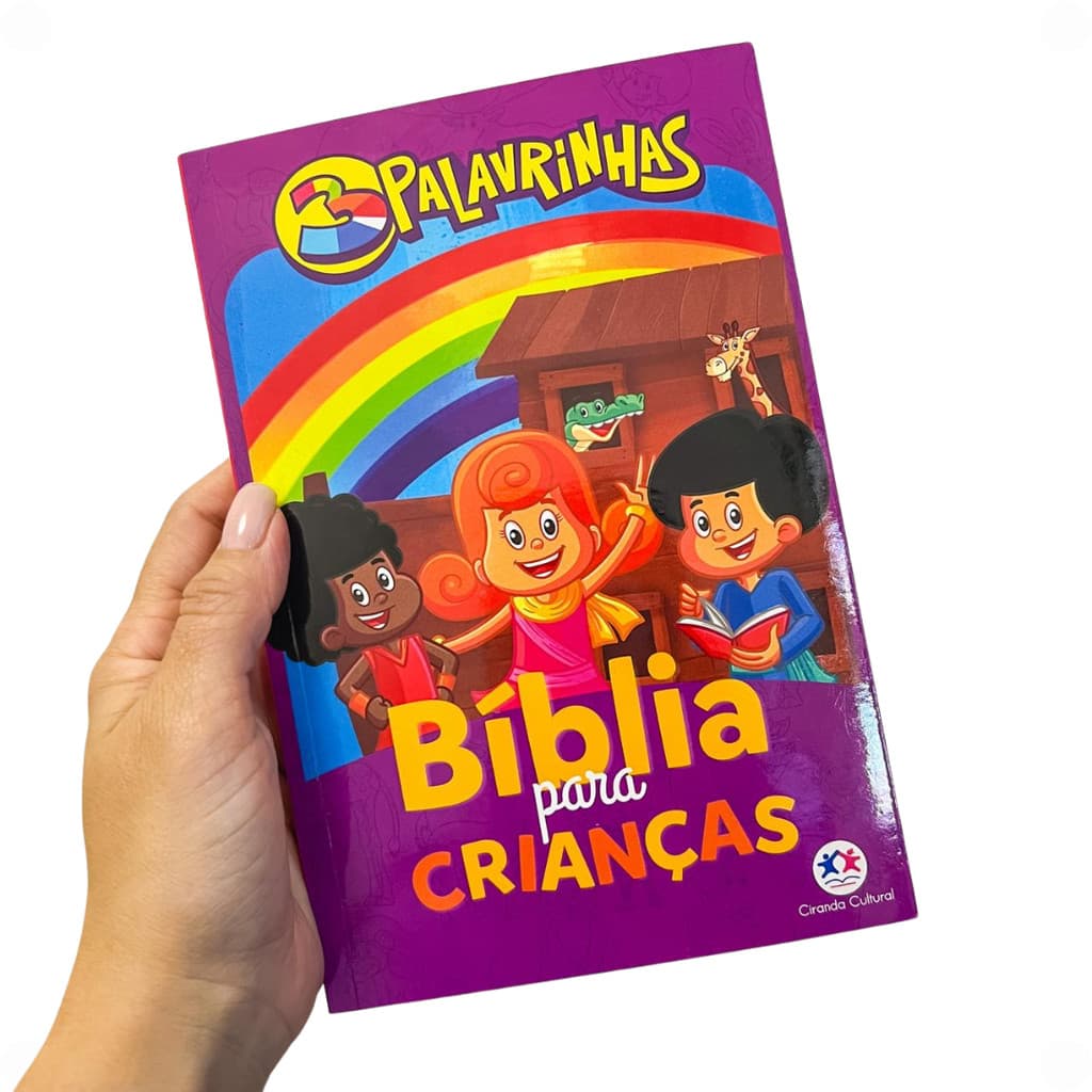 Bíblia para crianças 3 Palavrinhas - Ciranda Cultural