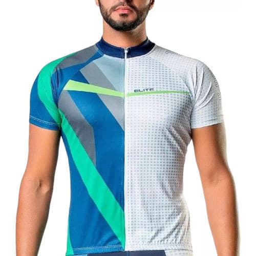 Camisa Ciclismo Bike Manga Curta Proteção Uv Elite 135147