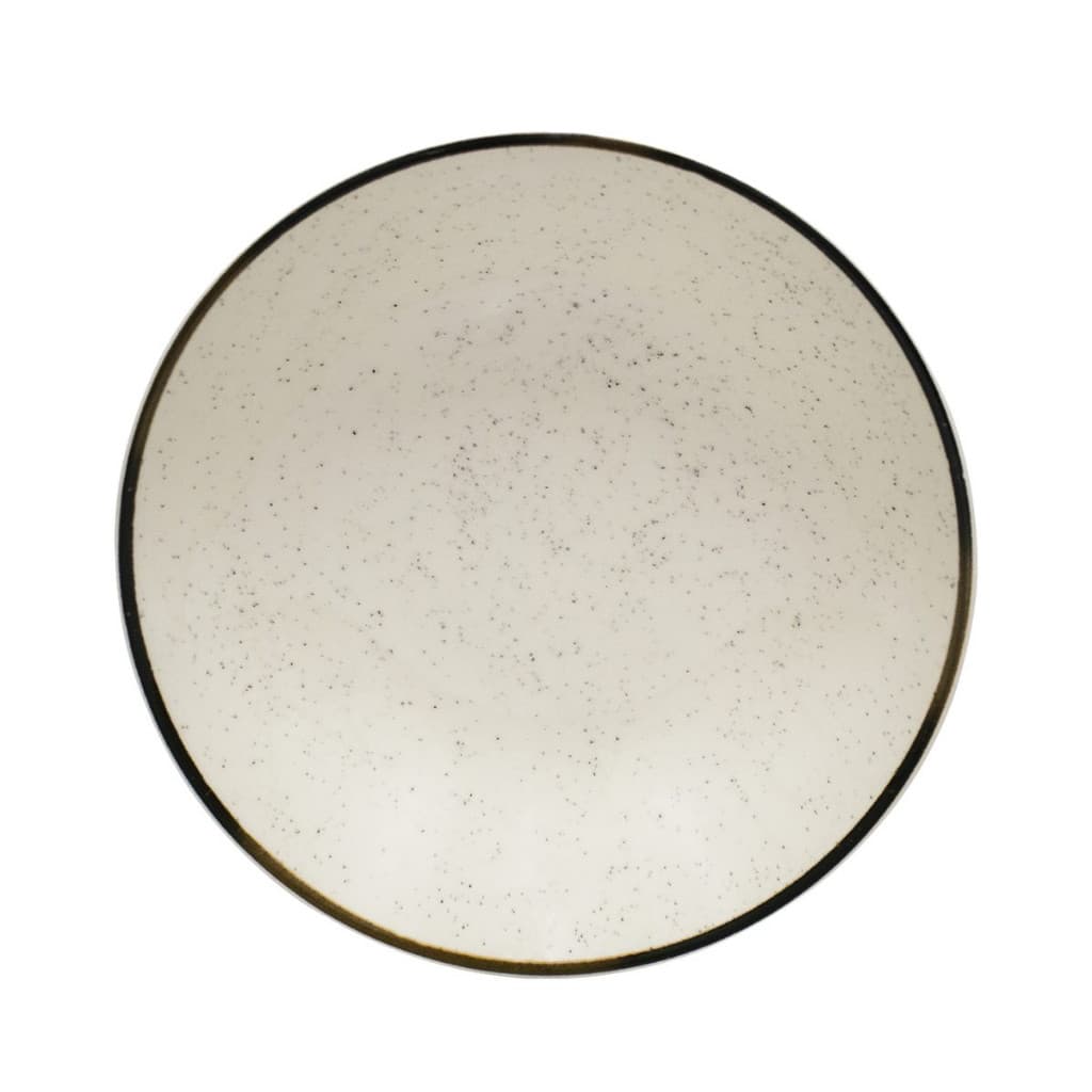 1 Prato Fundo Unni Brisa 20,5cm Cerâmica Oxford Ideal para Jantar Sopas Caldos e Mesa Posta Elegante