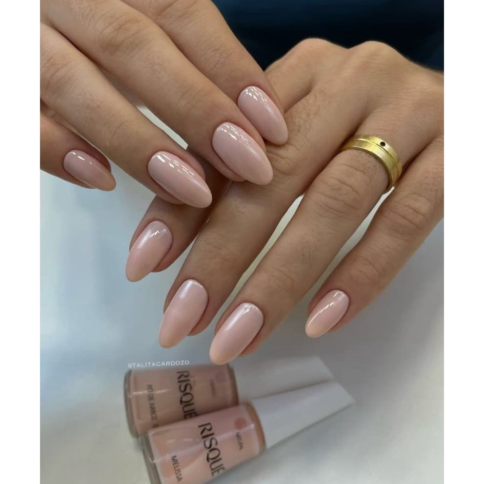 Misturinha Perfeita Com 2 Esmaltes - Esmalte Pó de Arroz  + Esmalte Melissa - Risqué