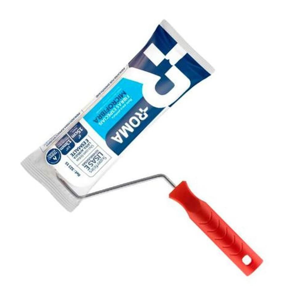 Rolo 9cm com Cabo para Pintura de Fibras Especiais - Roma