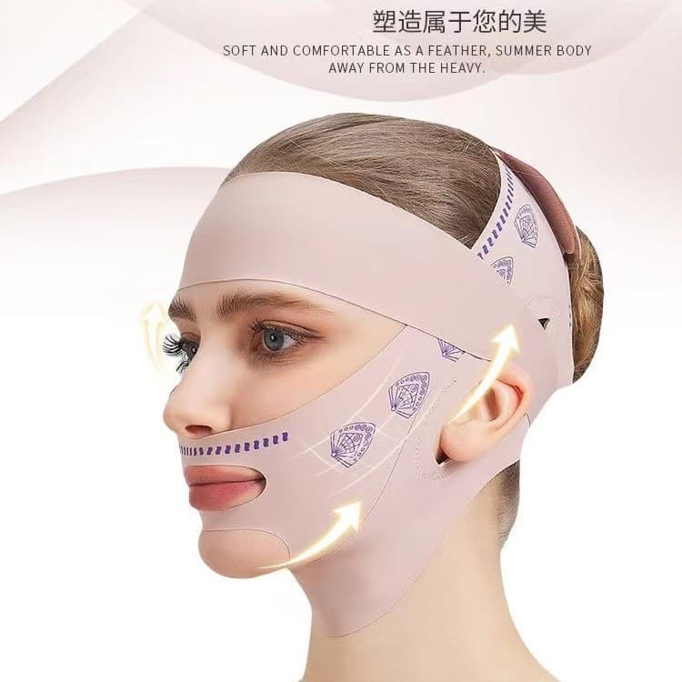 Máscara Facial V Reafirmante , Lifting , Contorno , Melhora As Dobras Nasolabiais , Levanta Os Músculos Da Maçã , Queixo