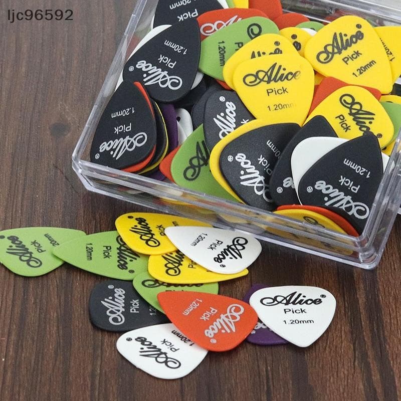 [ljc] 12/20/50pcs Palheta Para Guitarra Elétrica Palhetas Música Acústica Acessórios Instrumentos De Espessura Mista [BR