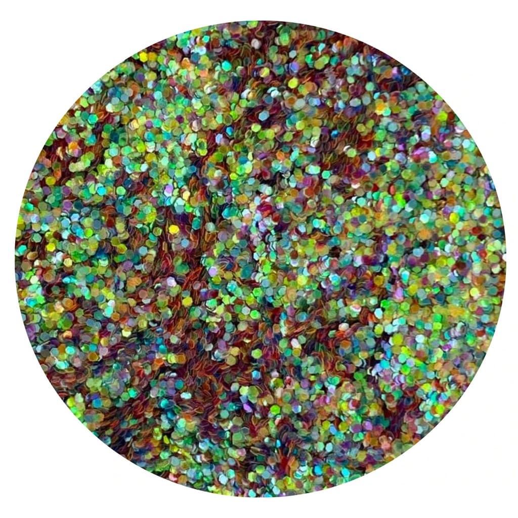 Glitter Flocado Mar de Brilhos Colors Maquiagem Unhas Resina 10g