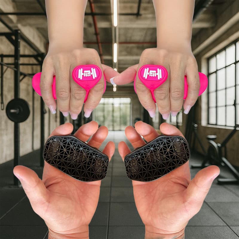 Kit Protetor De Mão Crossfit Entre Os Dedos C/ Aderência Estilo Estiloso Premium