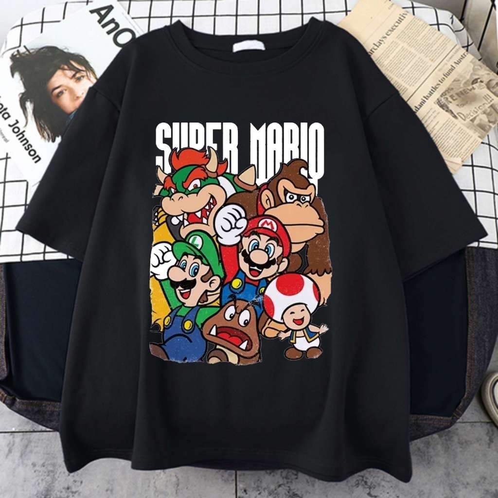 Camiseta Camisa Unissex Super Mario Donke