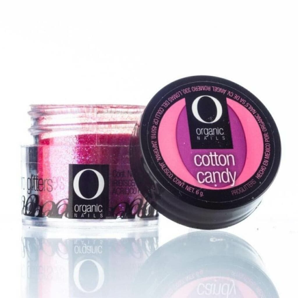 GLITTER PARA UNHAS PRO COTTON CANDY ORGANIC NAILS
