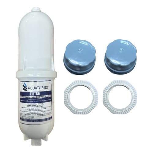 Refil E Botão Aquaturbo P/ Purificador Água Soft Everest