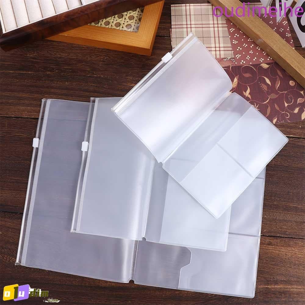 OUDIMEIHE Bolsa De Armazenamento Para Notebook Viajantes Midori Acessórios Planejador Material Escolar Papelaria Com Zíp