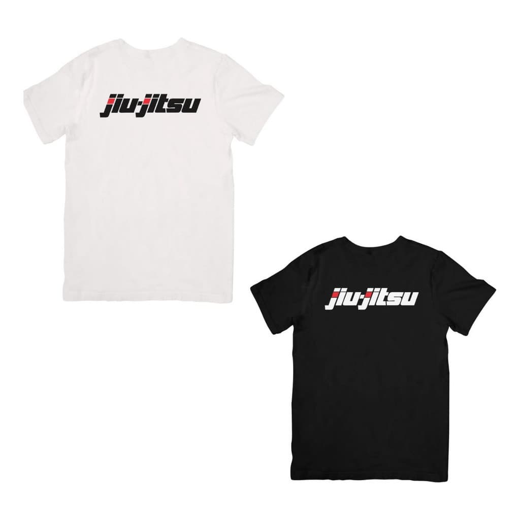 Kit 2 Camisetas Jiu Jitsu Tradicional Algodao Luta Treino