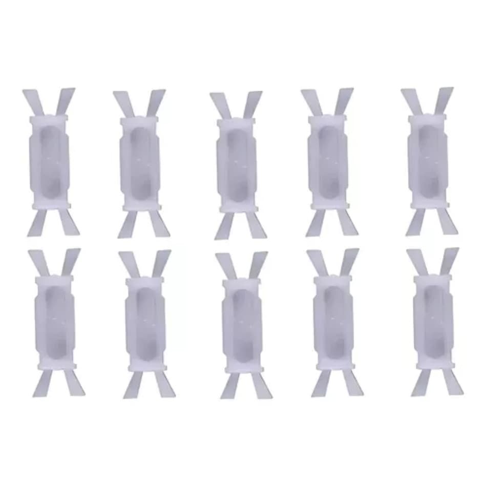 Kit Grampo Friso Teto/borracha Porta Palio Siena Strada 10pc