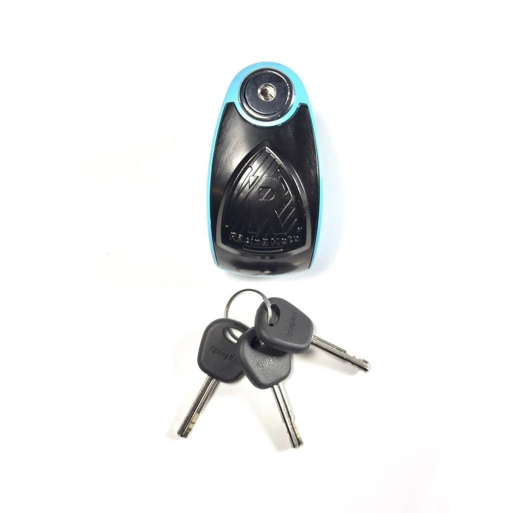 TRAVA DISCO COM ALARME GP TECH ZX7104-5 MEDIA | AZUL | UNICO