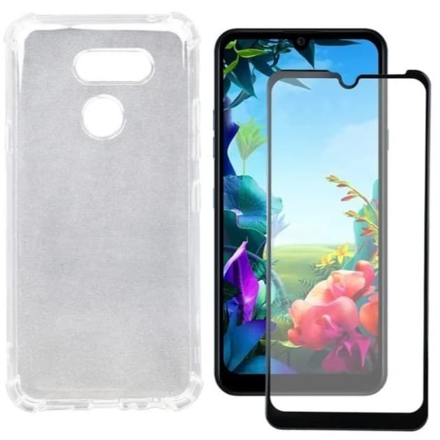 Capa Case Capinha Anti Shock LG K40s Lmx430bmw 6.1 + Pelicula Vidro 3D
