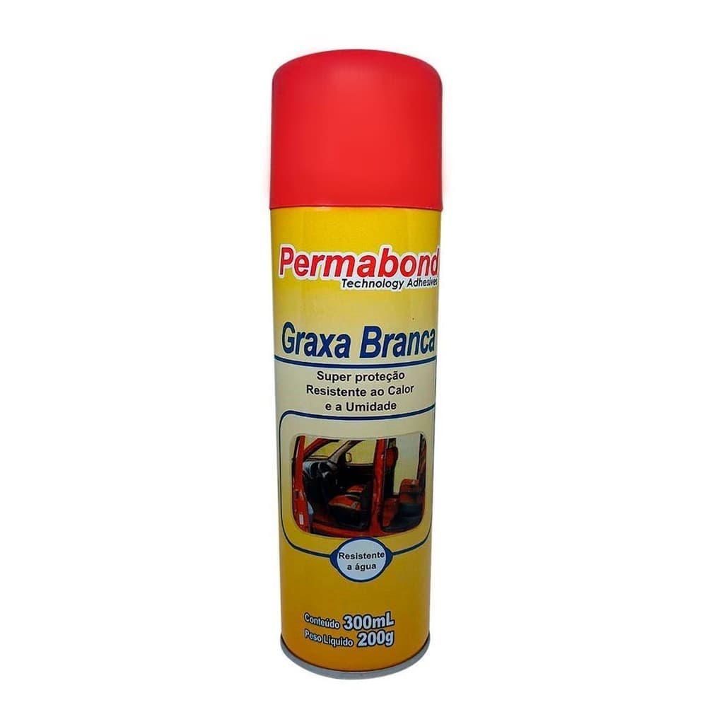 Graxa Spray Permabond Branca Lubrificante 300ml