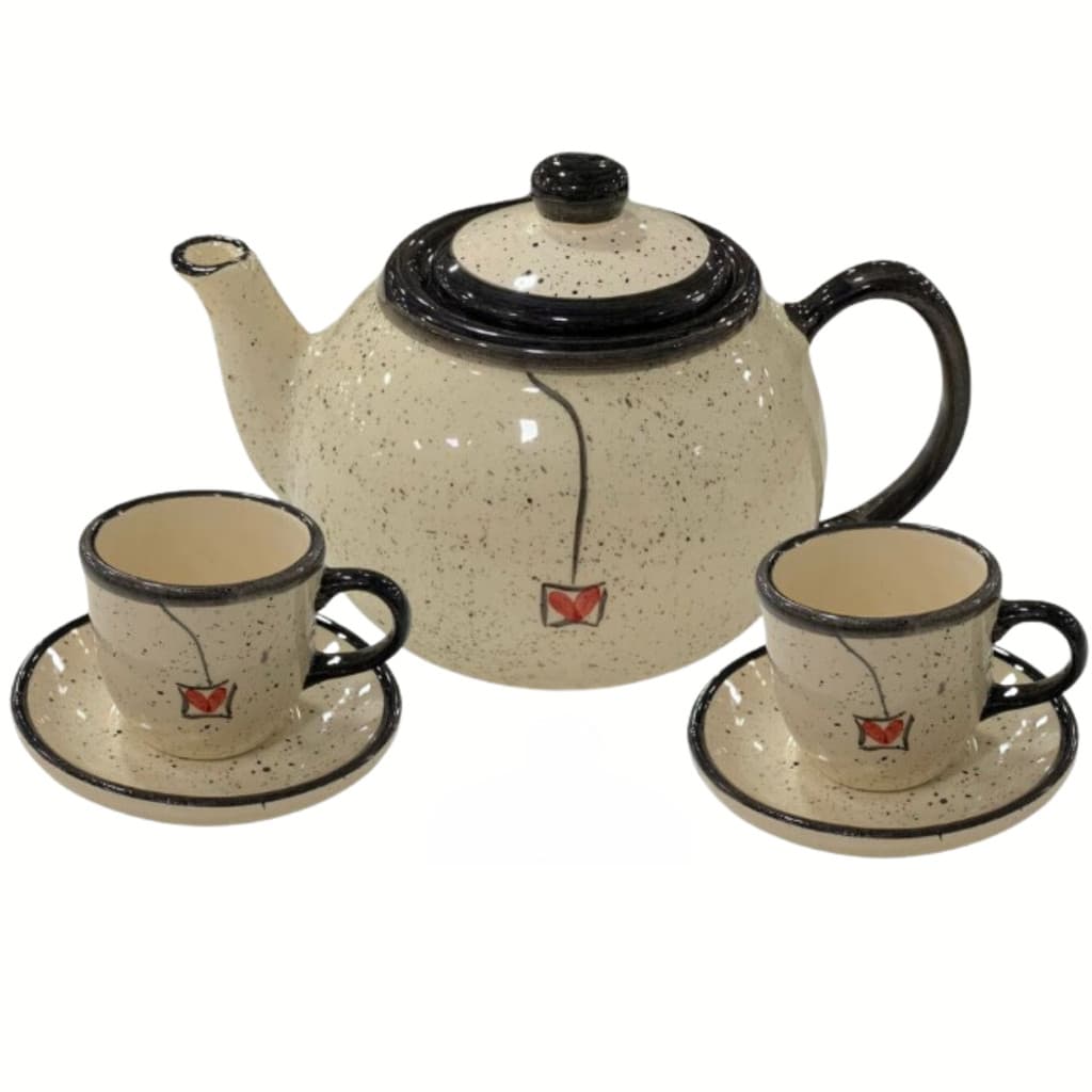 Lindo kit Bule e Xicaras Caneca Xícara Pires Café Chaleira Chá Decorado Presente Jogo de xicaras