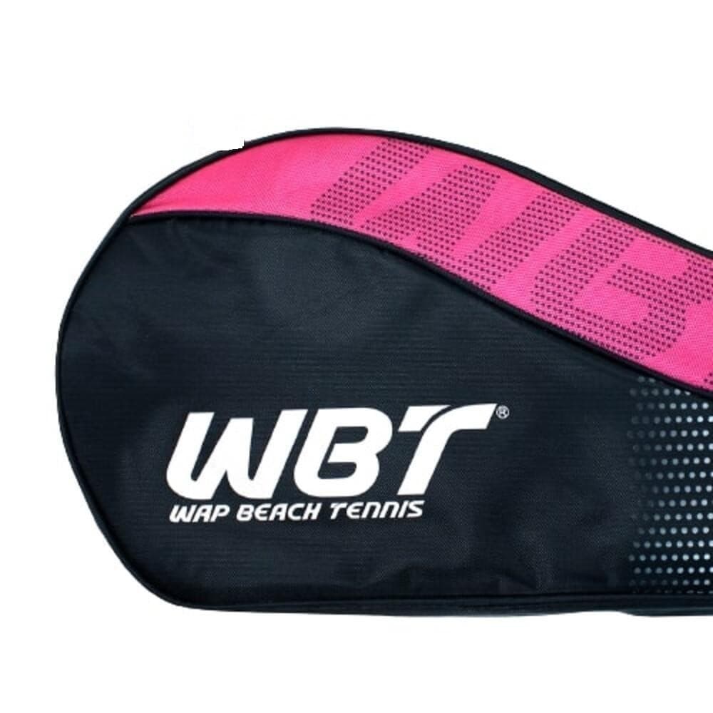 BOLSA AJUSTAVEL RAQUETEIRA BEACH TENNIS WBT MOCHILA RAQUETES DUPLA GRANDE