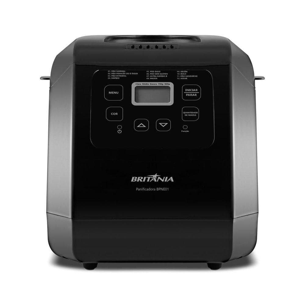 Panificadora Britânia Digital 12 Programas 3L BPNE01 110V