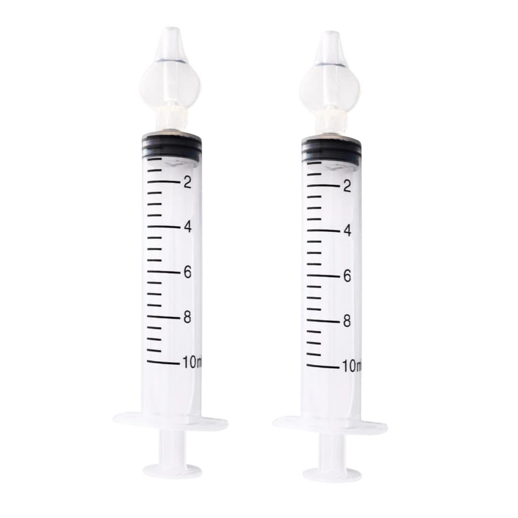 Kit 2 Seringa Lavador Nasal Infantil com Ponta Macia - Higienização Segura e Eficiente Pimpolho